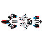 gasgas ec300 graphics kit 1996-2001 vizion series cyan