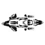 sherco 500sef graphics kit 2025-2027 carnage series white