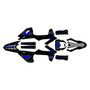 sherco 250se graphics kit 2025-2027 rebel series blue-shift