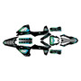 sherco 250sef graphics kit 2025-2027 rebel series green