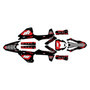 sherco 300sef graphics kit 2025-2027 rebel series red