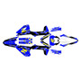 sherco 450sef graphics kit 2025-2027 vizion series blue