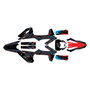 sherco 450sef graphics kit 2025-2027 vizion series red-shift