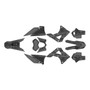 gasgas ec125 graphics kit 2010-2011 cloaked series smoke
