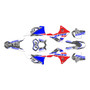gasgas ec200 graphics kit 2010-2011 cloaked series blue
