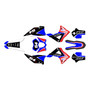 gasgas ec125 graphics kit 2010-2011 inferno series blue