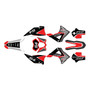 gasgas ec200 graphics kit 2010-2011 inferno series red