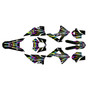 gasgas ec125 graphics kit 2010-2011 prime series rainbow