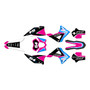 gasgas ec300 graphics kit 2010-2011 inferno series magenta