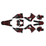 gasgas ec200 graphics kit 2010-2011 prime series red-shift