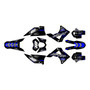 gasgas ec250 graphics kit 2010-2011 rebel series blue