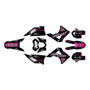 gasgas ec250 graphics kit 2010-2011 rebel series magenta