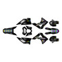gasgas ec250 graphics kit 2010-2011 rebel series rainbow