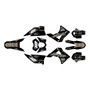 gasgas ec450 graphics kit 2010-2011 rebel series tan