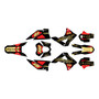 gasgas ec450 graphics kit 2010-2011 rebel series gold