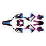 gasgas ec200 graphics kit 2010-2011 swirl series magenta