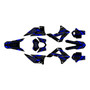 gasgas ec300 graphics kit 2010-2011 twitch series blue