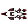 gasgas ec450 graphics kit 2010-2011 twitch series red