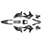 gasgas ec200 graphics kit 2012-2017 cloaked series smoke