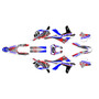 gasgas ec300 graphics kit 2012-2017 cloaked series blue