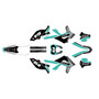 gasgas ec300 graphics kit 2012-2017 inferno series teal