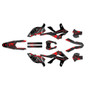 gasgas ec450 graphics kit 2012-2017 cloaked series red-shift