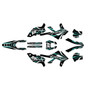 gasgas ec300f graphics kit 2012-2017 prime series teal