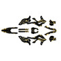 gasgas ec300f graphics kit 2012-2017 twitch series gold