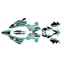 250EXC-F 450EXC-F & 530EXC graphics kit 2008-2011 coil series teal