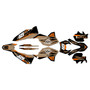 ktm 250excf graphics kit 2008-2011 guard series tan