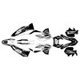 250EXC-F 450EXC-F & 530EXC graphics kit 2008-2011 guard series white