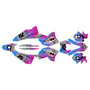 250EXC-F 450EXC-F & 530EXC graphics kit 2008-2011 predator series magenta
