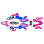 ktm 250excf graphics kit 2008-2011 split series pink