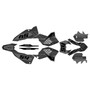 250EXC-F 450EXC-F & 530EXC graphics kit 2008-2011 split series smoke