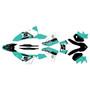 250EXC-F 450EXC-F & 530EXC graphics kit 2008-2011 venom series teal