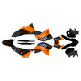 250EXC-F 450EXC-F & 530EXC graphics kit 2008-2011 venom series orange-shift