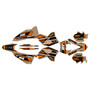 ktm 250excf graphics kit 2008-2011 warrior series tan