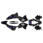 ktm 250excf graphics kit 2008-2011 warrior series magenta-shift