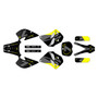 ktm 125sx graphics kit 1993-1997 bolt series yellow
