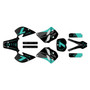 ktm 250exc graphics kit 1993-1997 bolt series teal-shift