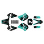 ktm 300exc graphics kit 1993-1997 bolt series teal