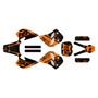 ktm 125exc graphics kit 1993-1997 cyrus series orange-shift