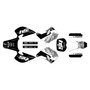 ktm 125exc graphics kit 1993-1997 fatality series white