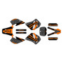 ktm 250sx graphics kit 1993-1997 og series orange-shift
