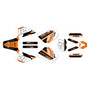 ktm 125exc graphics kit 1993-1997 og series white