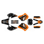 ktm 125sx graphics kit 1993-1997 og series orange