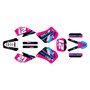 KTM 125SX & 250SX graphics kit 1993-1997 og series magenta