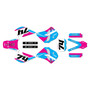 ktm 300exc graphics kit 1993-1997 prestige series magenta