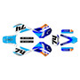 ktm 125exc graphics kit 1993-1997 prestige series blue