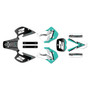 ktm 125sx graphics kit 1993-1997 razor series teal